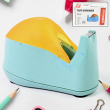 Plastic Tape Dispenser Cutter for Home Office use (1 pc) - justgrabit.in | Just Grab It