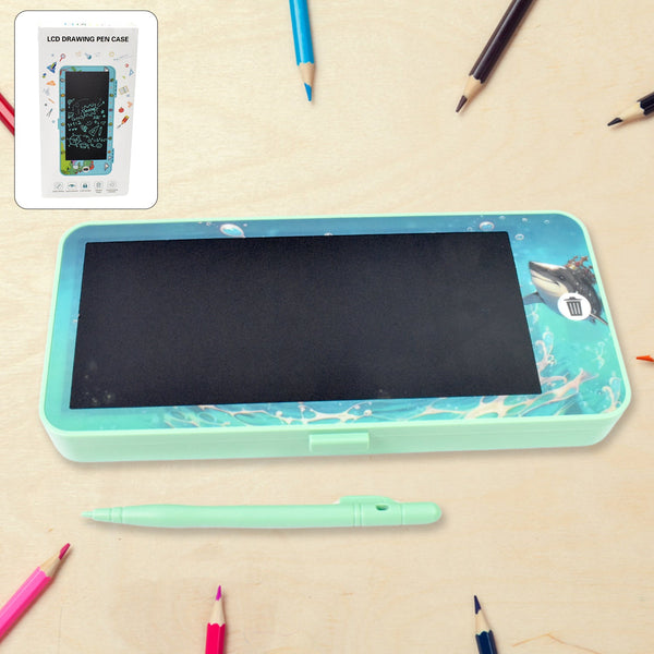 LED Drawing Pen Case writing pad / Compass Blue colour (1 pc) - justgrabit.in | Just Grab It