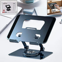 Aluminum Alloy 360°Rotating Bracket, Adjustable Laptop Stand, Portable Foldable Ergonomic Laptop Support - Justgrabit Inc.