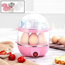 Egg Boiler / Poacher / Cooker / Electric Steamer (2 Layer) - justgrabit.in | Just Grab It