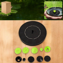 Solar - Powered Garden Fountain Pump 1 Set - Justgrabit Inc.