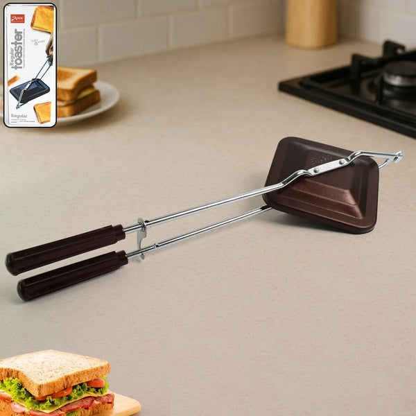 Apex Regular Non - Stick Flame - Based Sandwich Toaster - Justgrabit Inc.