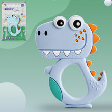 Silicone Dinosaur Teether for Baby (1 Pc / Mix Design & Color) - justgrabit.in | Just Grab It