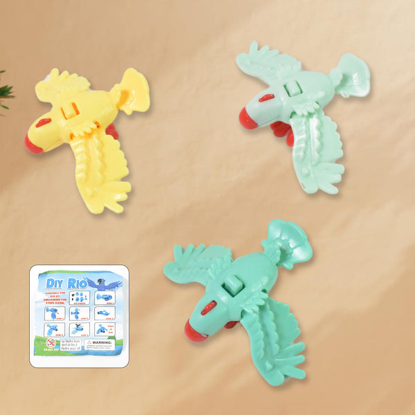 Small DIY Rio Birds Toy for Kids Age 3–6 (1 Pc / Mix Color & Design) - justgrabit.in | Just Grab It