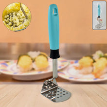 Apex L - Handle Stainless Steel Potato Masher Ergonomic Grip (1 Pc) - Justgrabit Inc.