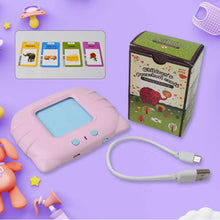 Preschool Learning Toys Flash Cards for Small Kids Educational Toys English Words Learning Machine for Kids with 224 Words, Birthday Gift for Kids Intelligent Electric Kids Language Card (1 Set) - Justgrabit Inc.