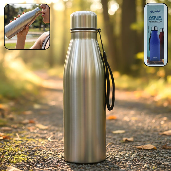 1000 ML Stainless - Steel Water Bottle (1 Pc) - justgrabit.in | Just Grab It