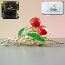 Decorative Berry Fruit Design Hair Claw Clip (1 Pc) - justgrabit.in | Just Grab It