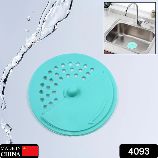 Drain Cover Round Rubber Anti - Odor Floor Drain Shower Waste Water Drainer Bathroom Filter Kitchen Sink Filter Silica Gel Hole Bath Plug For Toilet Kitchen Balcony 1pcs - justgrabit.in | Just Grab It