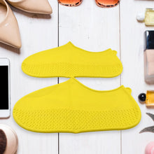 Non - Slip Silicone Rain Reusable Anti skid Waterproof Fordable Boot Shoe Cover (Extra Large Size (XL)/ 1 Pair / Mix Color) - Justgrabit Inc.
