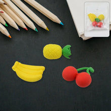 Mix Design Fancy & Stylish Colorful Erasers (1 Set / 3 Pc Set) - justgrabit.in | Just Grab It