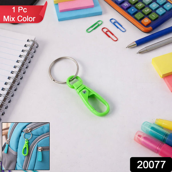 Super Strong Mini Plastic Carabiner Keychain (1 Pc, Mix Color) - justgrabit.in | Just Grab It