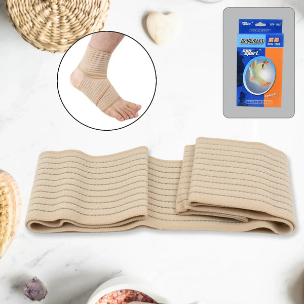 Ankle Wrap Support, Foot Support Brace for Injuries (1 Pc) - justgrabit.in | Just Grab It