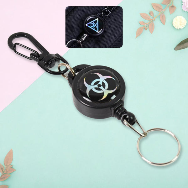 Safety Anti - Lost Retractable Key Chain (1 Pc / Small) - justgrabit.in | Just Grab It