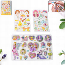 Multipurpose Adhesive 3D Stickers (1 Sheet / Mix Design) - justgrabit.in | Just Grab It