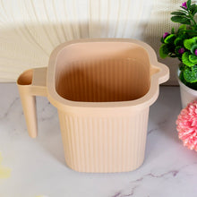 Plastic Square Bath Water Mug (1 Pc / 1000 ML / Mix Color) - justgrabit.in | Just Grab It