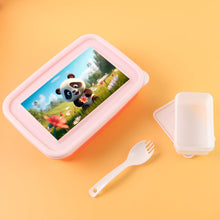 Kids Cartoon Printed Lunch Box Mix Design (1 Set) - justgrabit.in | Just Grab It