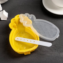 Pineapple Shape sicle Molds - Silicone Ice Candy Cream Mould, DIY Ice Kitchen tool - justgrabit.in | Just Grab It
