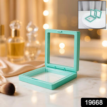 Transparent Jewellery Display Box (9x9 cm / 1 Pc) - justgrabit.in | Just Grab It