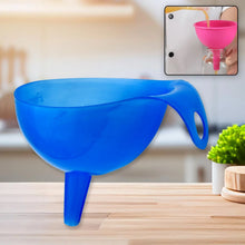 Plastic Funnel For Pouring Oil, Sauce, Water, Juice Cooking Oil, Powder, Small Food - Grains Food Grade Plastic Funnel (1 Pc) - Justgrabit Inc.