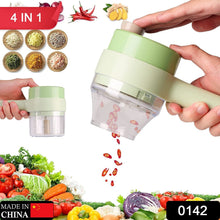 4 in 1 Electric Handheld Cooking Hammer Vegetable Cutter Fruit Slicer - justgrabit.in | Just Grab It