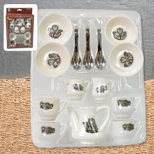 Tickles Tea toy Set | Coffee Kitchen Plastic Set Toy for Kids, Boys & Girls (14 Pcs / Mix Size & Design) - Justgrabit Inc.