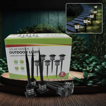 Big Solar Outdoor Lights, 6 Pack Waterproof Solar Pathway Lights, 10 Hrs Long - Lasting LED Landscape Lighting Solar Garden Lights, Solar Lights for Walkway Path Driveway Patio Yard & Lawn (6 Pc Set) - Justgrabit Inc.