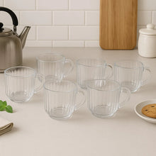 Unbreakable Transparent Plastic Tea Cups (Set of 6 Pc) - Justgrabit Inc.
