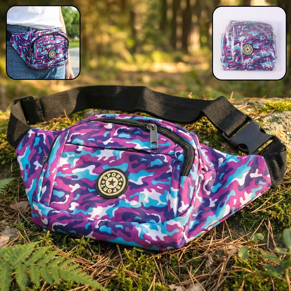 Stylish Camouflage Print Waist Bag (1 Pc) - justgrabit.in | Just Grab It