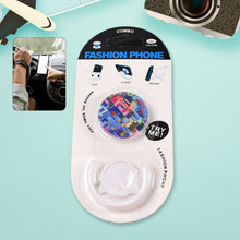 Fashion design mobile phone holder smart phone bracket, Phone Stand & car mount flowers pasley - justgrabit.in | Just Grab It