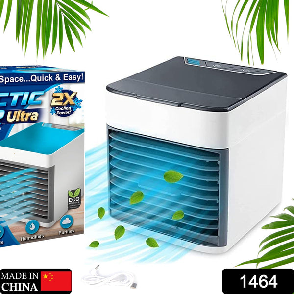 Mini Portable Air Cooler with LED Light & Water Fill - justgrabit.in | Just Grab It