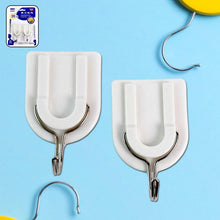 Multipurpose Strong Small Stainless Steel Adhesive Wall Hooks - Justgrabit Inc.