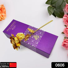 Luxury Decorative Gold Plated Artificial Golden Rose with Premium Box - Justgrabit Inc.