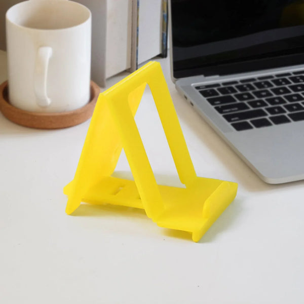 Adjustable Foldable Plastic Mobile Phone Stand (1 Pc / Mix Color) - Justgrabit Inc.