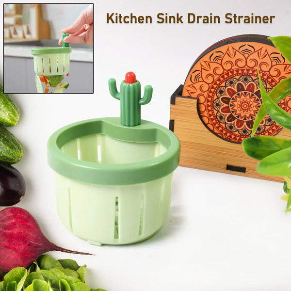 Plastic Kitchen Sink Drain Strainer (1 Pc) - justgrabit.in | Just Grab It