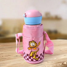 Thermos steel Double Wall Vacuum Bottle With Cover & Strap 600ml Approx - Justgrabit Inc.