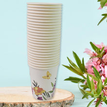 Disposable Paper Cups, Disposable Tea, Coffee Cups (24 Pcs Set / Mix Color & Design) - justgrabit.in | Just Grab It