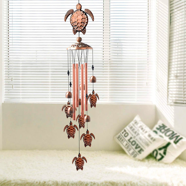 Sea Turtle Wind Chimes Decoration Jhumer / Jummer (1 Set) - justgrabit.in | Just Grab It