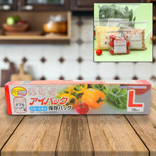Large Food Seal Bag | Transparent Fresh Food Bags (10 Pcs Set) - Justgrabit Inc.