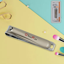 Stainless Steel Folding Portable Large Nail Clippers with Nail File (1 Pc) - justgrabit.in | Just Grab It