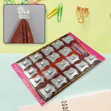 18 - Piece Stainless Steel Wall Hooks: Organize Your Home Effortlessly - Justgrabit Inc.