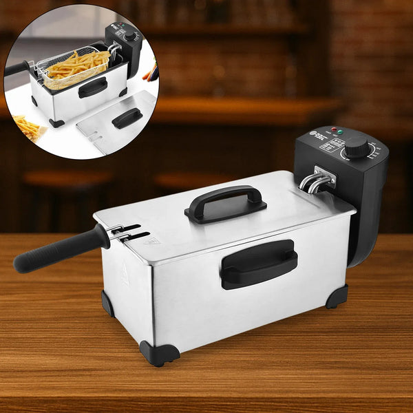 Orbit Heavy Duty 2000W Deep Fryer with 3.5 Litre Oil Capacity - justgrabit.in | Just Grab It