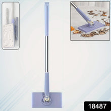 Automatic Cloth Changing Mini Mop with Push Pull Cloth Changing Handle (1 Pc) - justgrabit.in | Just Grab It