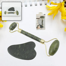 Jade Roller & Gua Sha Set – Natural Face Massager for Anti - Aging, Glowing Skin & Face Shaping (1 Pc) - Justgrabit Inc.