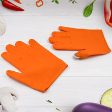 Gloves Silicone Thumb Knife Finger Protector Gears Cutting Vegetable Harvesting Knife - justgrabit.in | Just Grab It