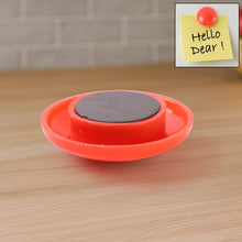 Red Board Magnets Circular Plastic Buttons (1 Pc) - justgrabit.in | Just Grab It