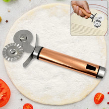 Pastry cutter wheel - Pie Crust Cutter Premium Double Cutter Wheel (1 Pc) - justgrabit.in | Just Grab It