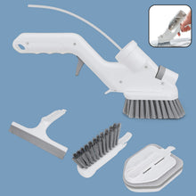 4 in 1 Scrub Brushes for Cleaning 4 Types of Brush Head Replacements (1 Set) - justgrabit.in | Just Grab It