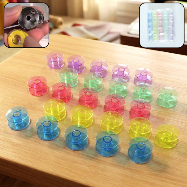 Doris Roller Sewing Machine Bobbin Set (25 Pc Set) - justgrabit.in | Just Grab It