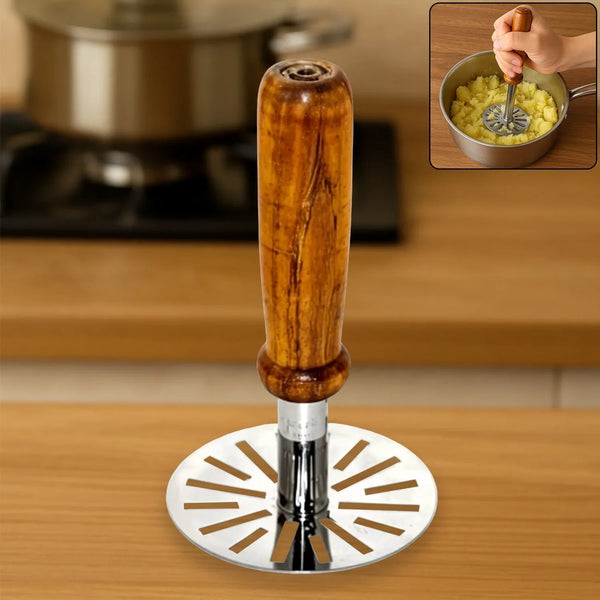 Paubhaji Masher used in all kinds of household and kitchen places for mashing and making paubhajis. - Justgrabit Inc.